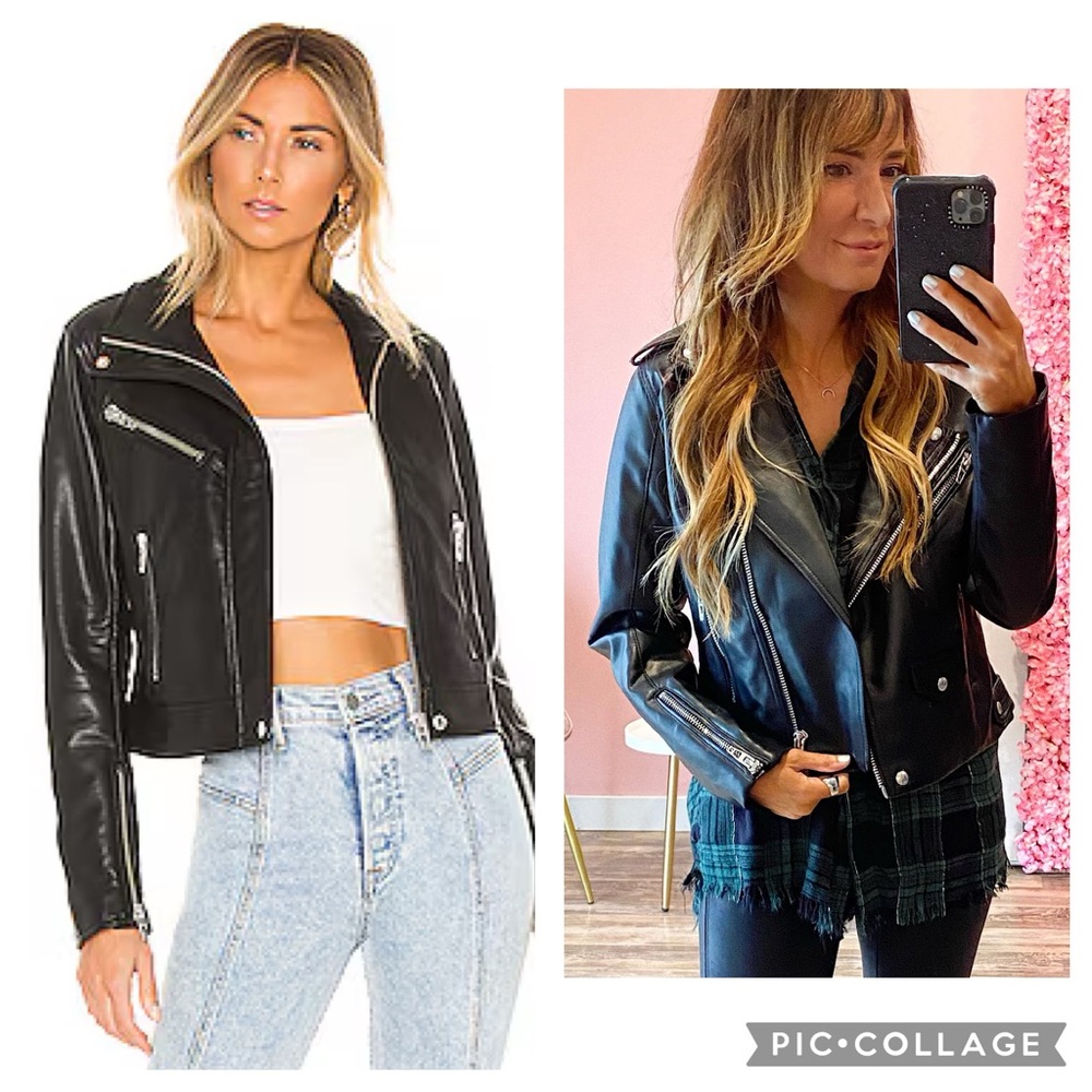 NYC Blank NYC Moto Faux Leather Jacket